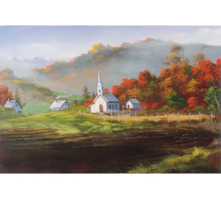 8896 Fall New England Hillside 8896 Fall New England Hillside