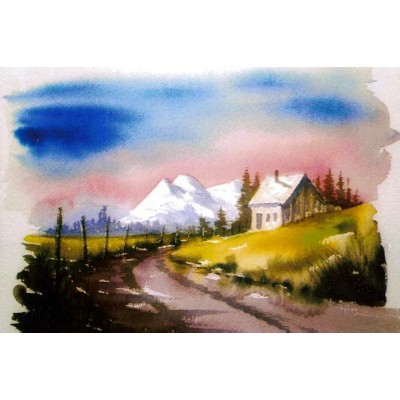 0507 Beginning Watercolor Techniques - Volume 1