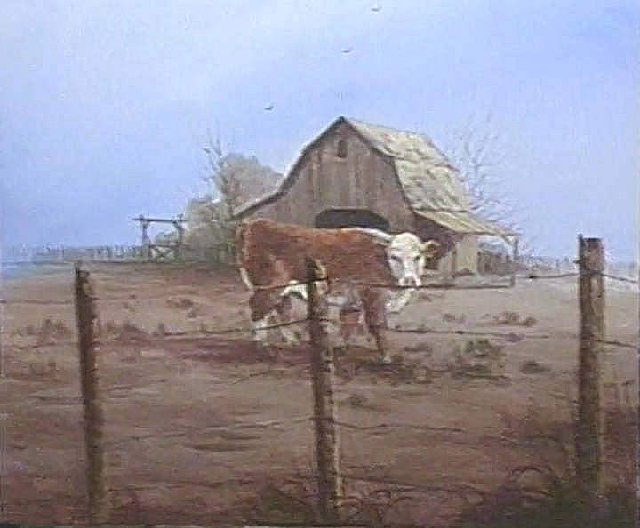 #8871 Barnyard Cow
