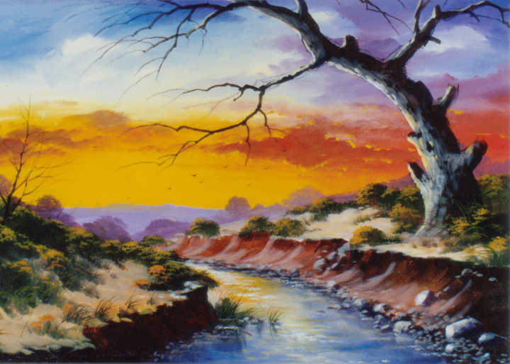 #8905 New Mexico Sunset