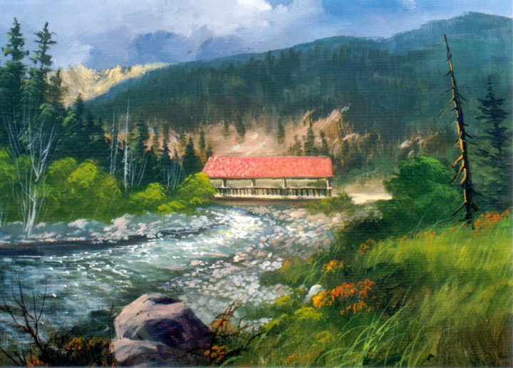 #8913 Red River Covered Bridge