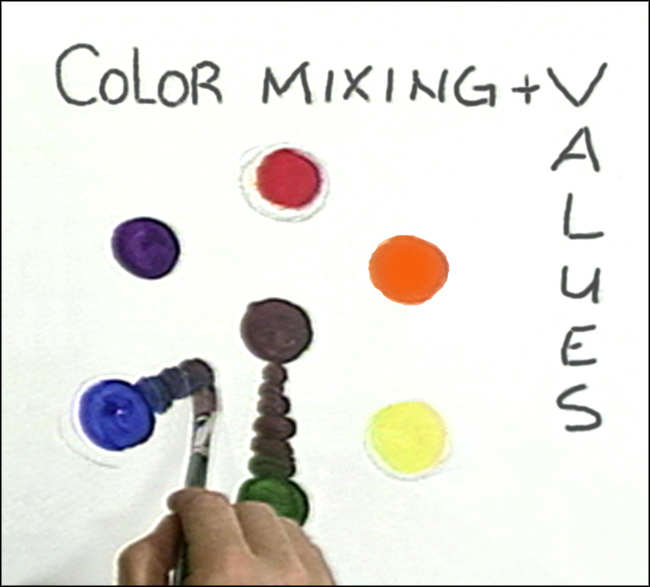 #8934 Color Mix and Values