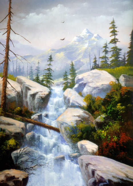 #8950 Cascading Waters