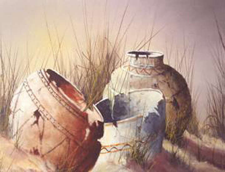 #0208 Broken Pots